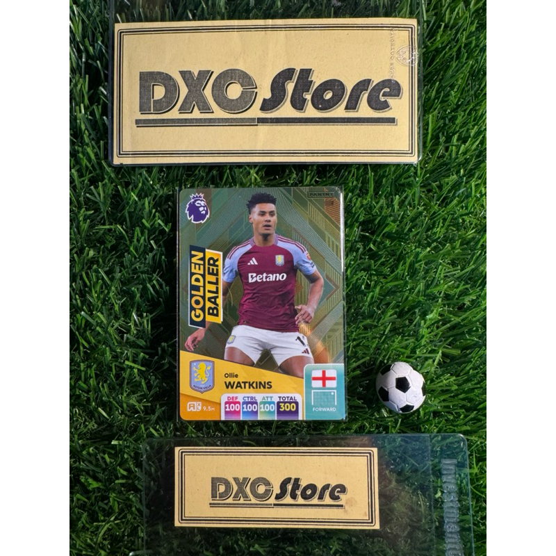 [ ของแท้ ] - GOLDEN BALLER - PANINI ADRENALYN XL PREMIER LEAGUE 2025 - OLLIE WATKINS (ASTON VILLA)
