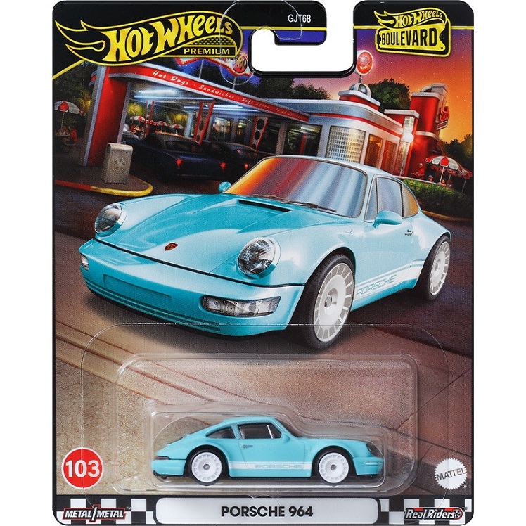 Hot Wheels Premium Boulevard Car Pop Culture Porsche 964