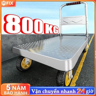 Xe đẩy hàng Xe Đẩy Gấp Gọn,Xe Kéo Hàng Sàn Sắt Cỡ Lớn Đến 600KG xe nâng tay