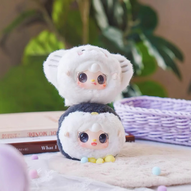 Yooki Seafood Teddy Bear พวงกุญแจ - กล่องตาบอด พวงกุญแจ ของขวัญ