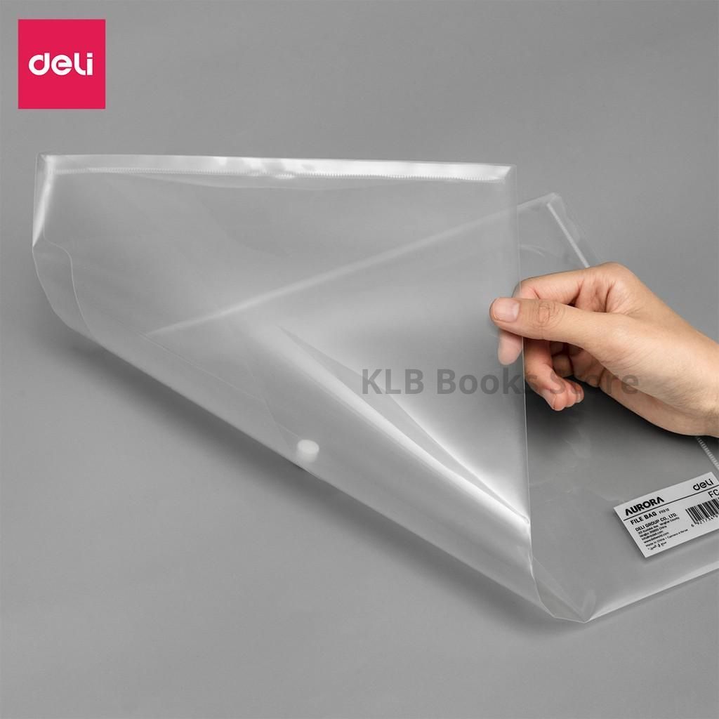 กระเป๋าใส เดลี่ สีขาว ขนาด ก4- 10412 ขนาด ฉ11312 กระเป๋ากระดุม กระดุมสําหรับเอกสาร