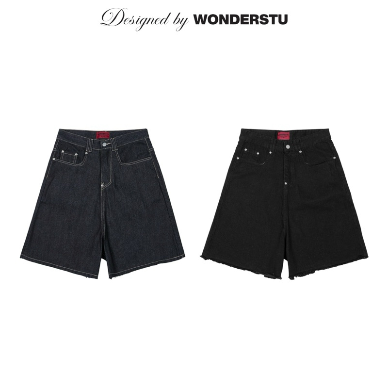 RAW DENIM SHORTS WONDERSTU - RAW DENIM SHORT WONDERSTU