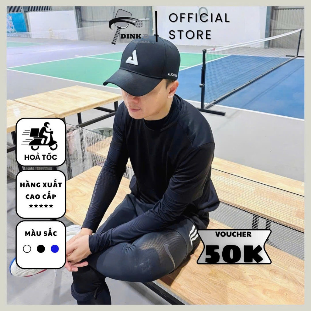 (FIRE) หมวก Pickleball Joola ส่งออก, หมวก Joola ทําจากผ้าฝ้ายเนื้อนุ่ม ระบายอากาศได้ดี