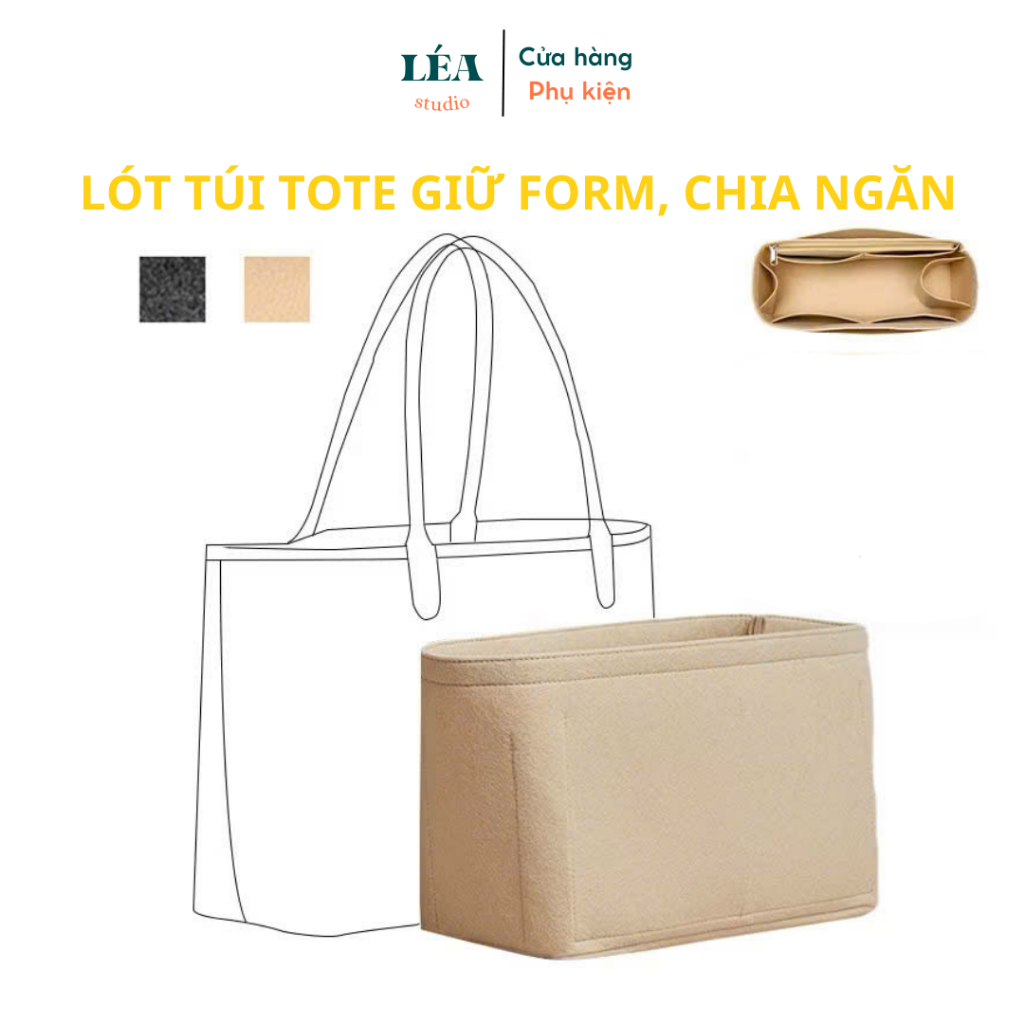 [LÉA GLASSES] ซับในกระเป๋าหิ้ว Mini ML คุณภาพสูงพร้อมช่องจัดระเบียบสําหรับกระเป๋าถือ [LT002]