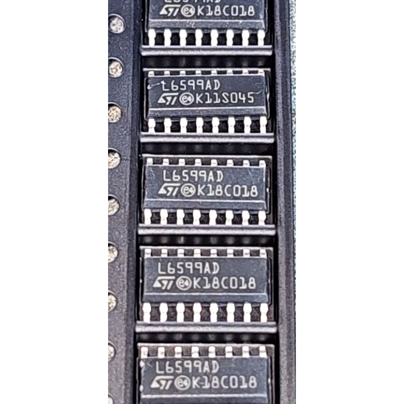 (ทดสอบ) Ic L6599AD L6599 ออสซิลโลไฟ 2 ช่อง ic