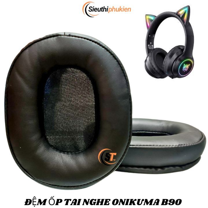 เบาะโฟมทดแทนสําหรับหูฟัง ONIKUMA B90, ฝาครอบหูฟัง ONIKUMA B90 07590