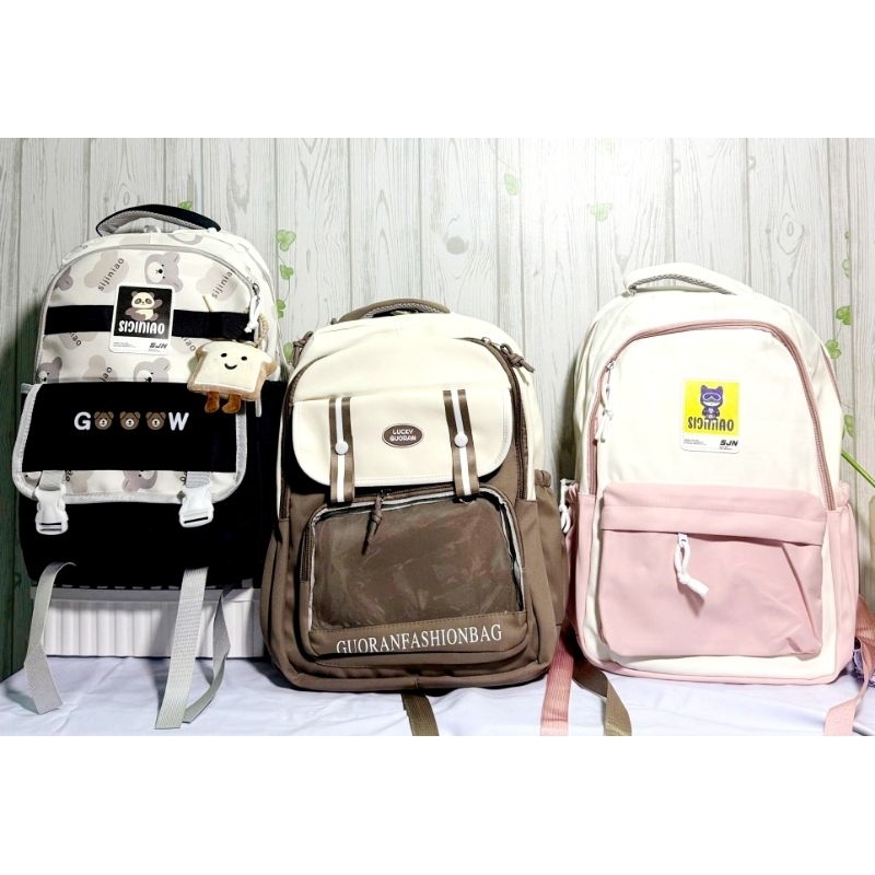 กระเป๋าเป้สะพายหลังนักเรียนสุดหรูสําหรับนักเรียนมัธยมปลายสไตล์ยูนิเซ็ท