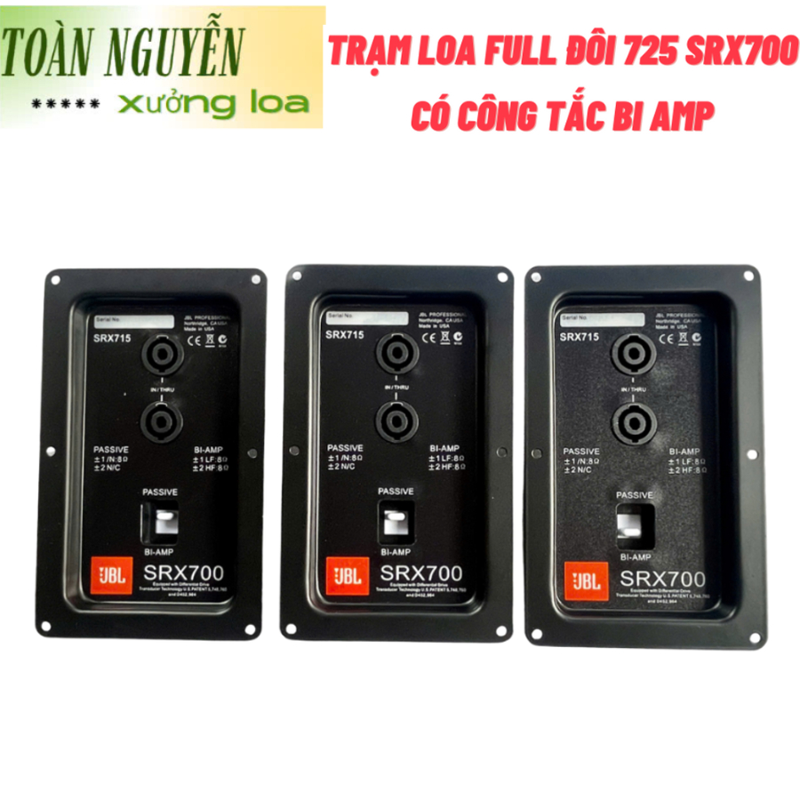 725 srx700 สถานีลําโพงคู่เต็มรูปแบบพร้อมสวิตช์ สอง แอมป์ - 1 ชิ้น