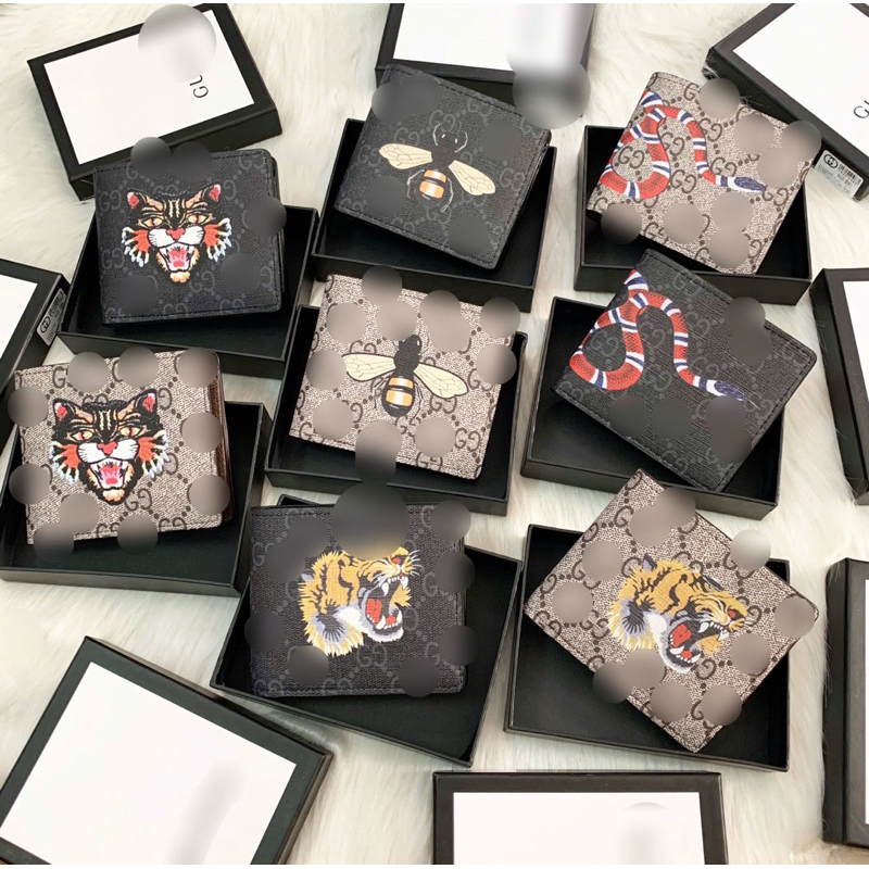 กระเป๋าสตางค์ผู้ชาย Snake bee [FULL BOX] พร้อมกล่อง