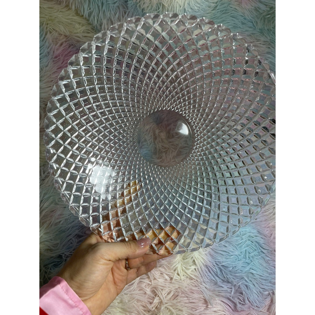 แผ่นกระจกขัดเงา D-42 DIAMETER 34CM DEEP (ภาพ Y)