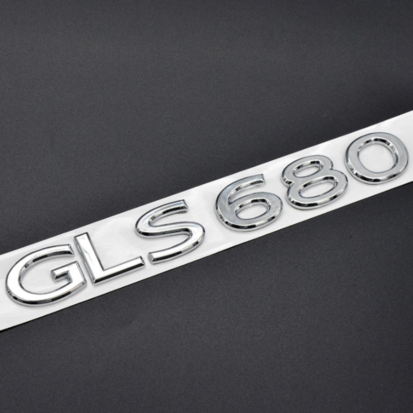 สติ๊กเกอร์รูปลอกของ S680 และ GLS680 สําหรับท้ายรถ Maybach
