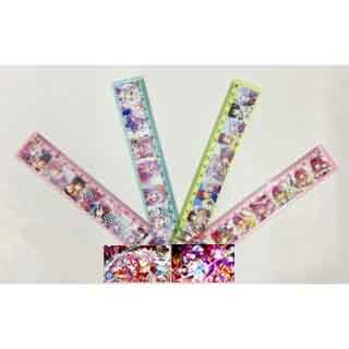 ไม้บรรทัด Nogame Nolife พร้อมลวดลายรูปถ่ายสุ่มมากมาย