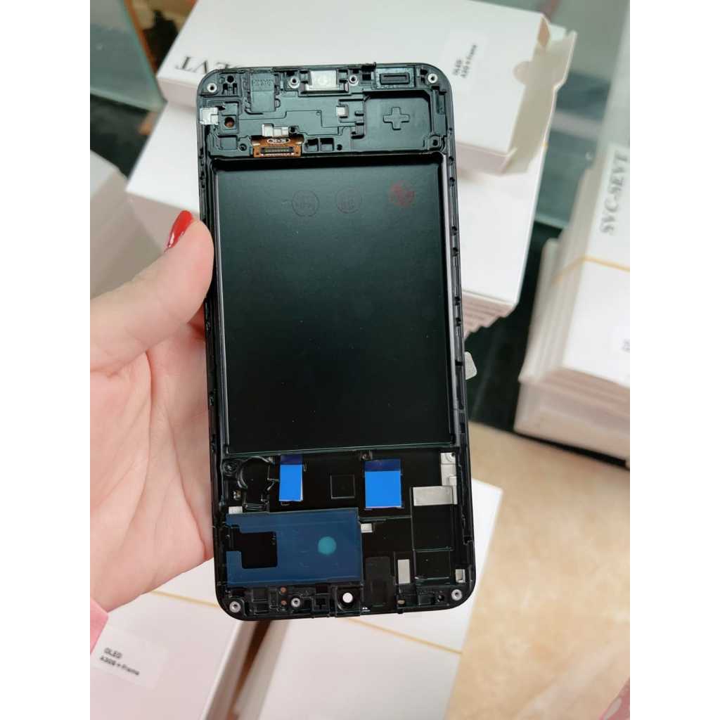 SS A30 / A50 / A50S / A507 หน้าจอที่รองรับ + กรอบ INCELL/OLED (รวมกาว)