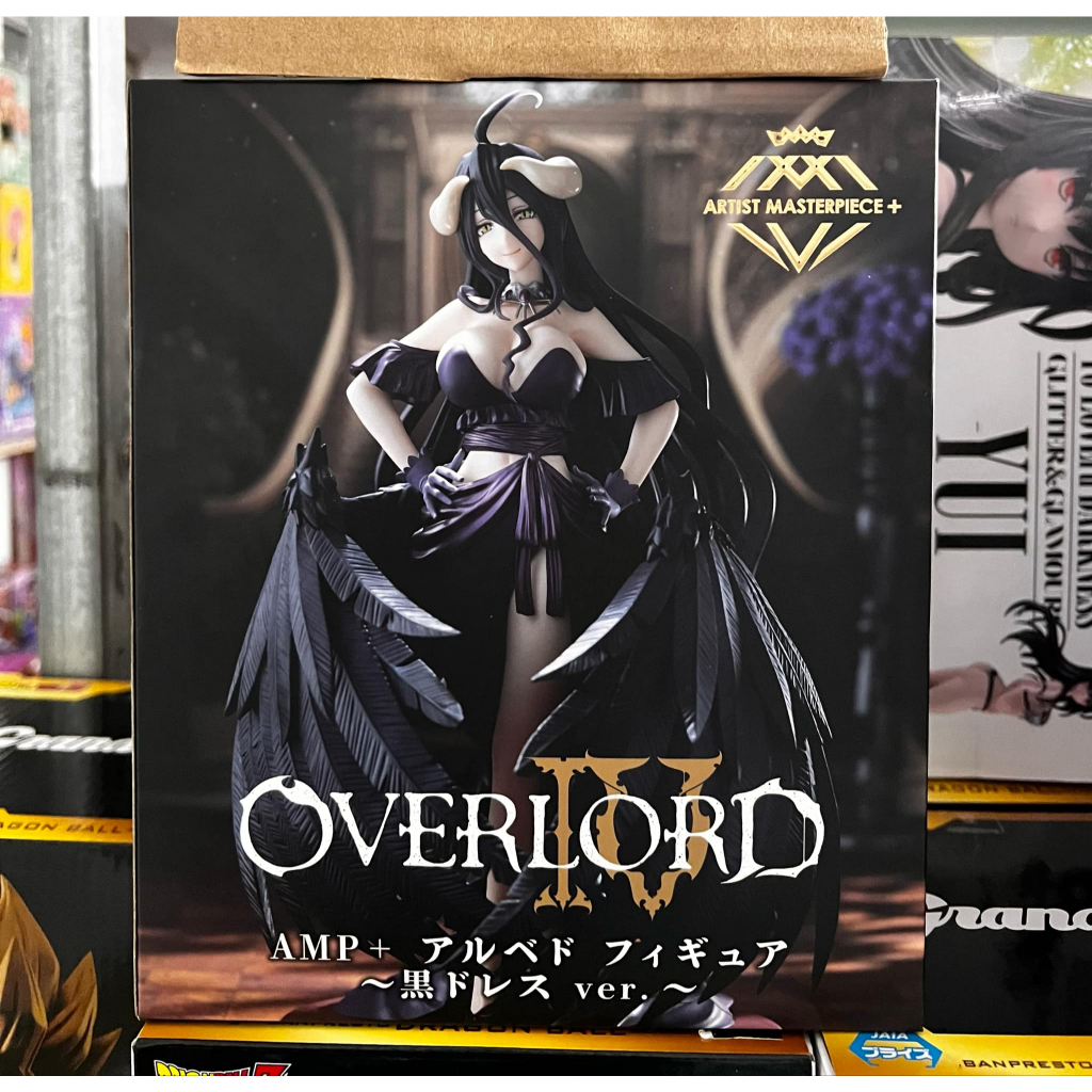 FIGURE Overlord IV - ALBEDO CHARACTER MODEL - AMP+ Albedo (Black Dress Ver.) ฟิกเกอร์ - ของแท้
