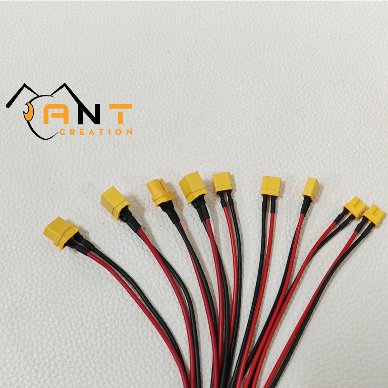 ANT DIY - XT30U/ XT60U หัวพร้อมสาย UL1007 18AWG / UL1015 20AWG
