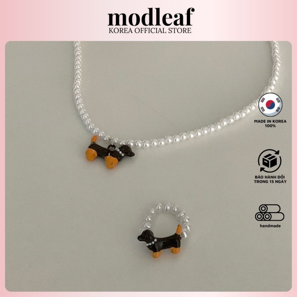 น่ารักมาก Puppy Ring Modleaf Puppy Ring เกาหลี