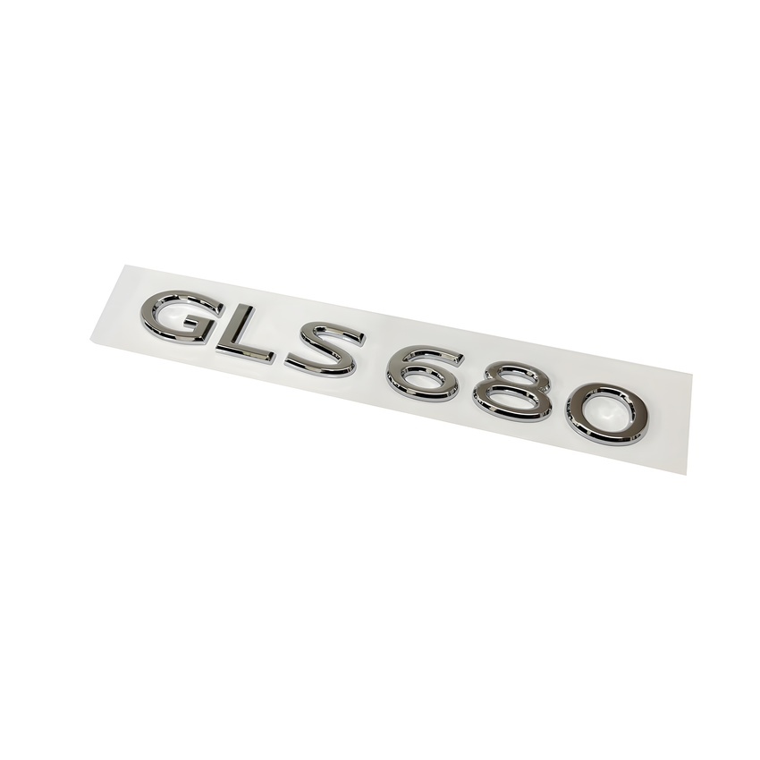 รูปลอกแสตมป์ S680, GLS680 ตกแต่ง Maybach สติ๊กเกอร์ติดท้ายรถ