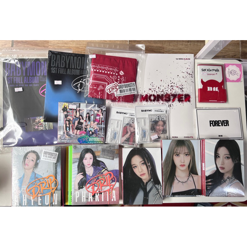 BAEMON BABYMONSTER DRIVE ALBUM - รายการ