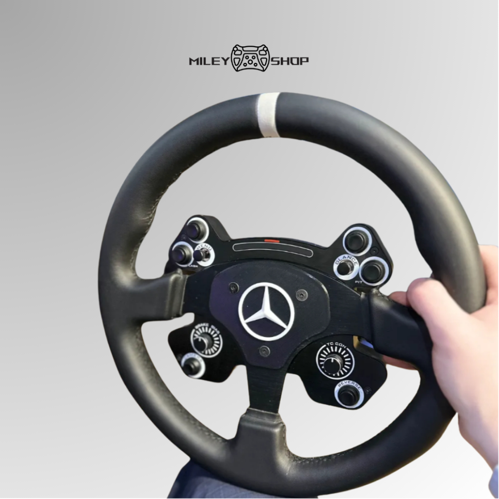 อุปกรณ์เสริมโลโก้ทดแทนสําหรับพวงมาลัย Moza CS V2P