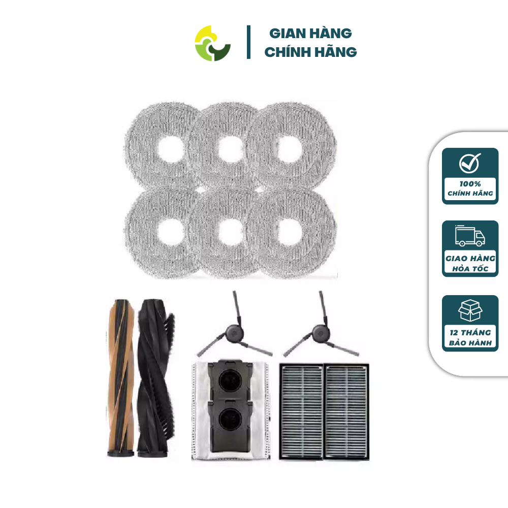 [Dreame X50 Ultra, X50 Master, Dreame X50 Pro, L40S Ultra] ชุดอุปกรณ์เสริมของแท้