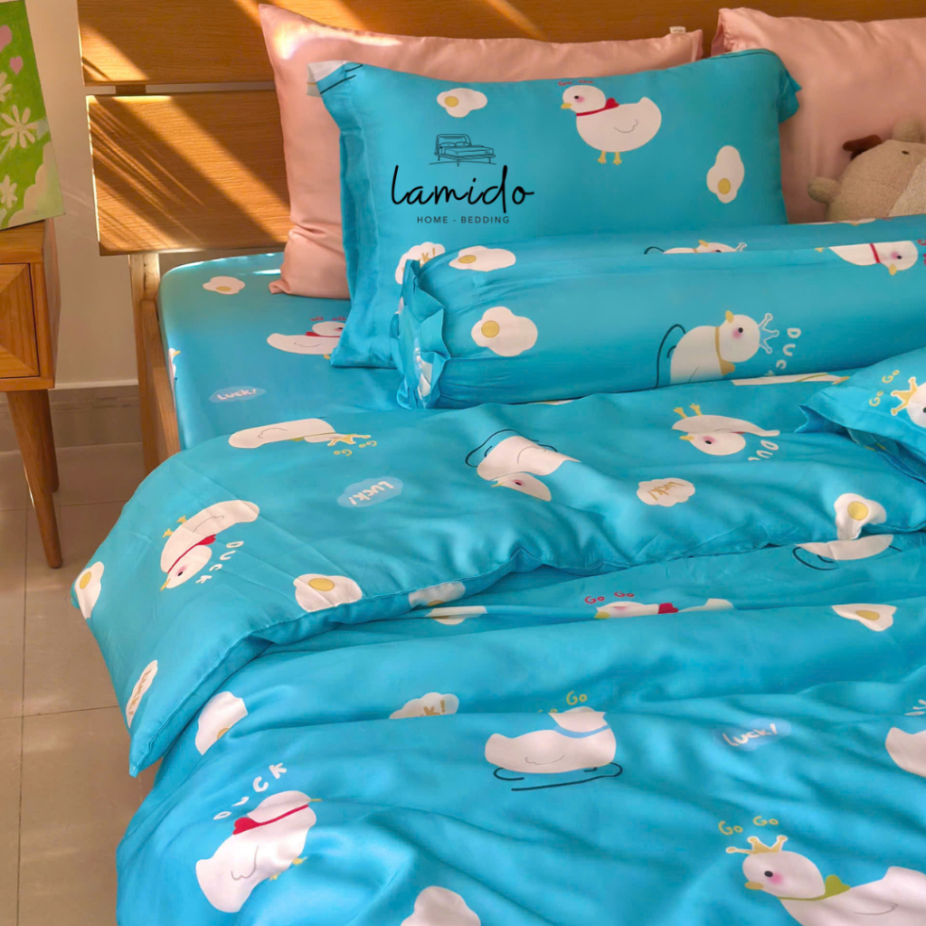 ผ้าปูที่นอน Tencel ALMIDO ขนาดที่นอน 1m4, 1m6, 1m8, 2m