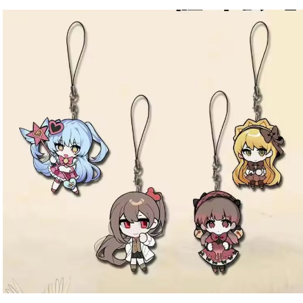 Lobotomy Corporation Hanger ผู้หญิงอะนิเมะโทรศัพท์อะคริลิค
