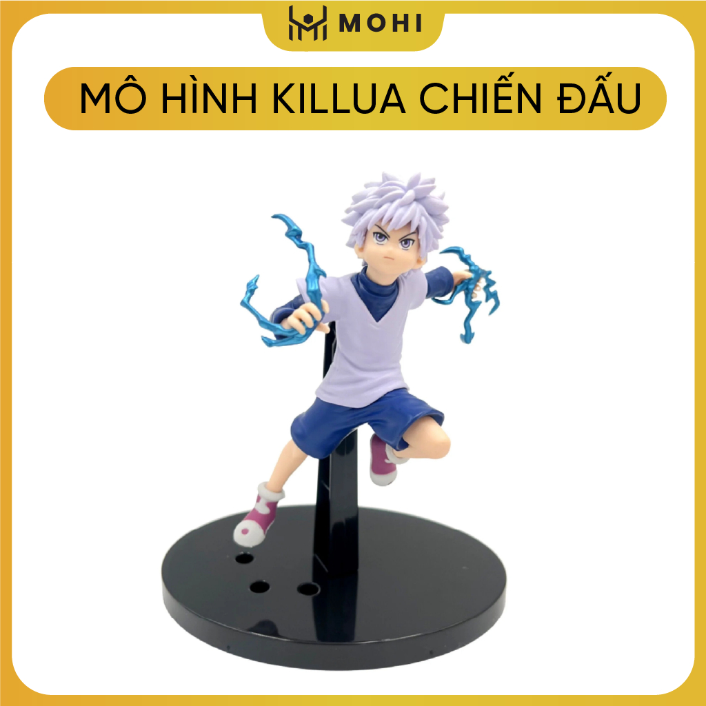 Hunter x Hunter Killua Zoldyck Fighting Figure ความสูง 18 ซม. - น้ําหนัก 200 กรัม - Hunter x Hunter 