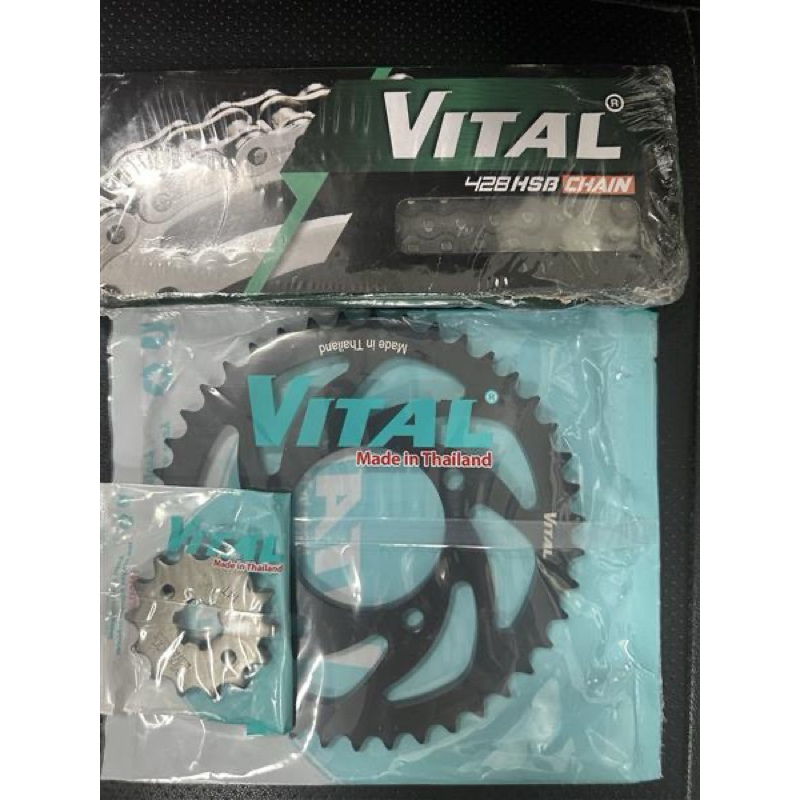 เฟือง (10L) yb 125, yaz 125, yb sp125 สเตอร์ nsd yamaha yb125, nsd yamh yb125 แท้ Vital