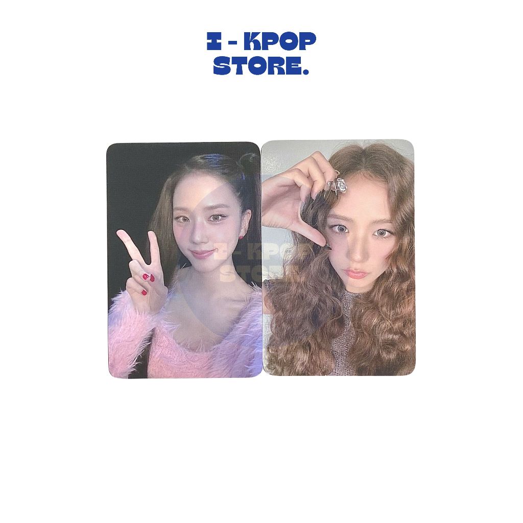 JISOO Photocard - รวมการ์ดรูปถ่ายในอัลบั้ม AMRTAGE