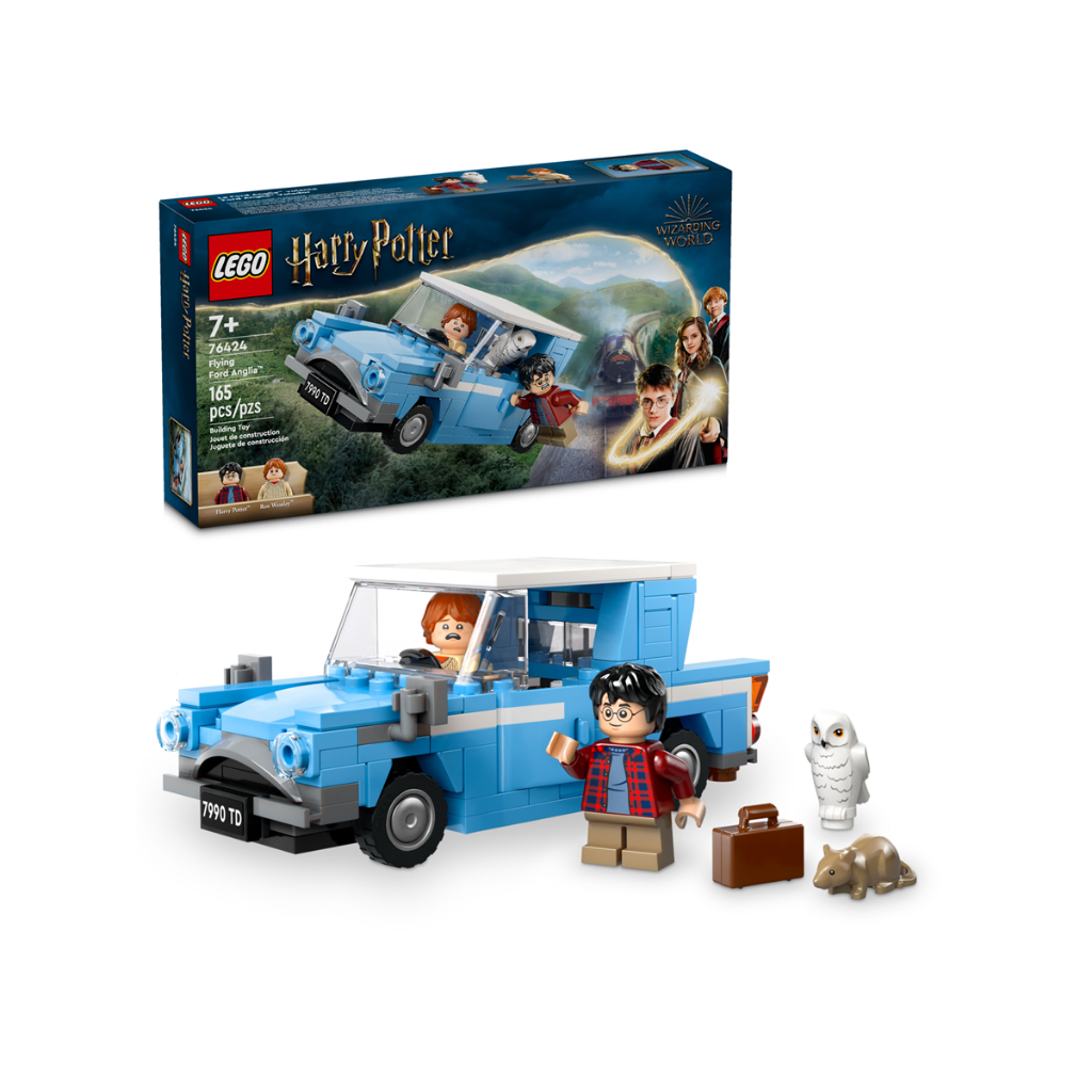 Ford Anglia LEGO HARRY POTTER 76424 Magic Flying Car Assembly Toy (165 ชิ้น)