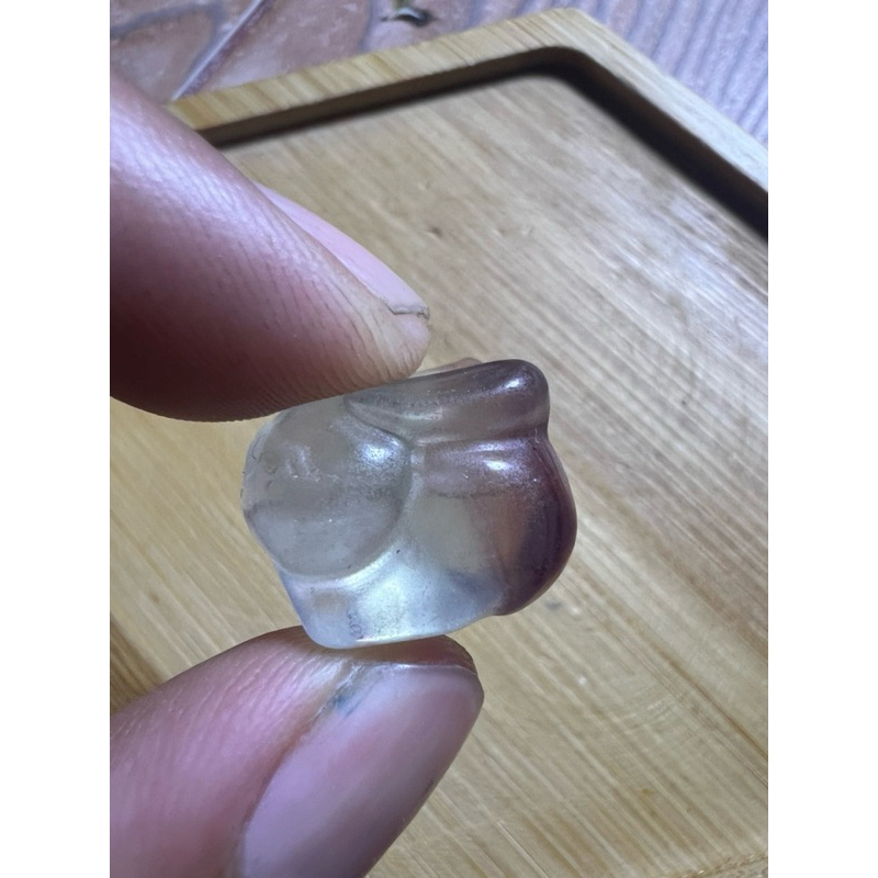 Fluorite rabbit Charm ขนาด 17mm+