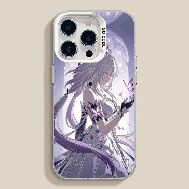 เคส Iphone Samsung Vivo ที่รองรับพร้อมภาพ Castofrice Honkai พร้อมเอฟเฟกต์ IMD IT415