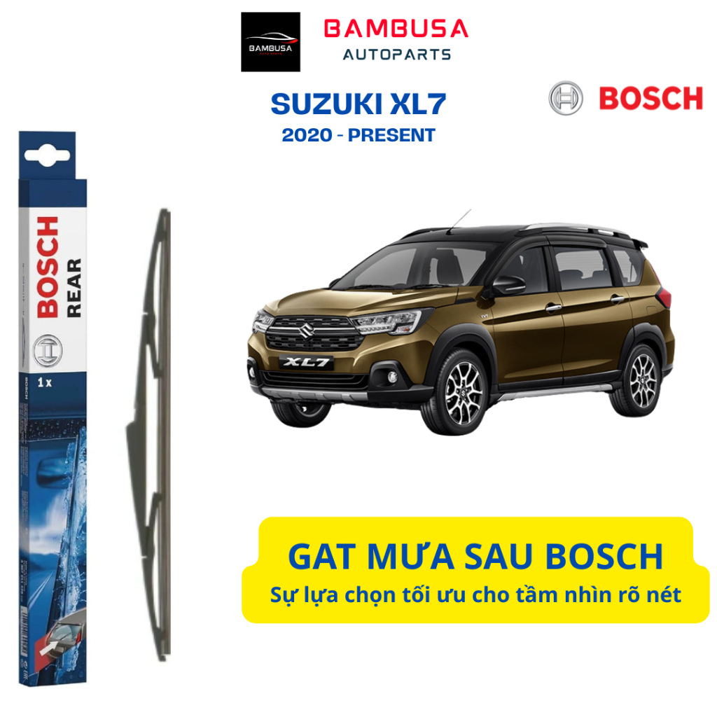 ที่ปัดน้ําฝนด้านหลังสําหรับ SUZUKI XL7 - BOSCH H307 H309 H316 H290 แท้ (2020 - ปัจจุบัน)