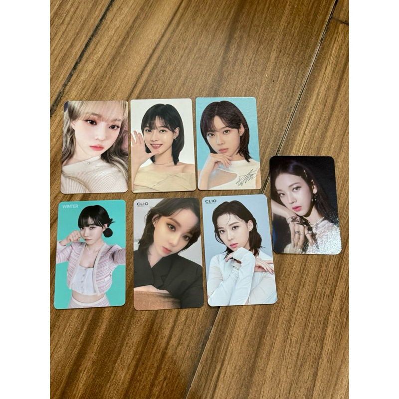 [เปรียบเทียบ] การ์ด aespa Winter Karina