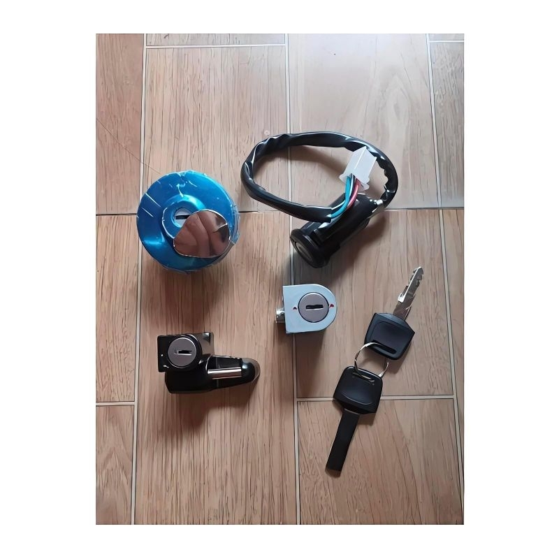 ชุดเต็มของ CUB LOCKS 78 79 80 81 82 84 DD DH CHALY WIN, ล็อคไฟฟ้า, ล็อคหมวก, ล็อคคอ, รถ CUP...