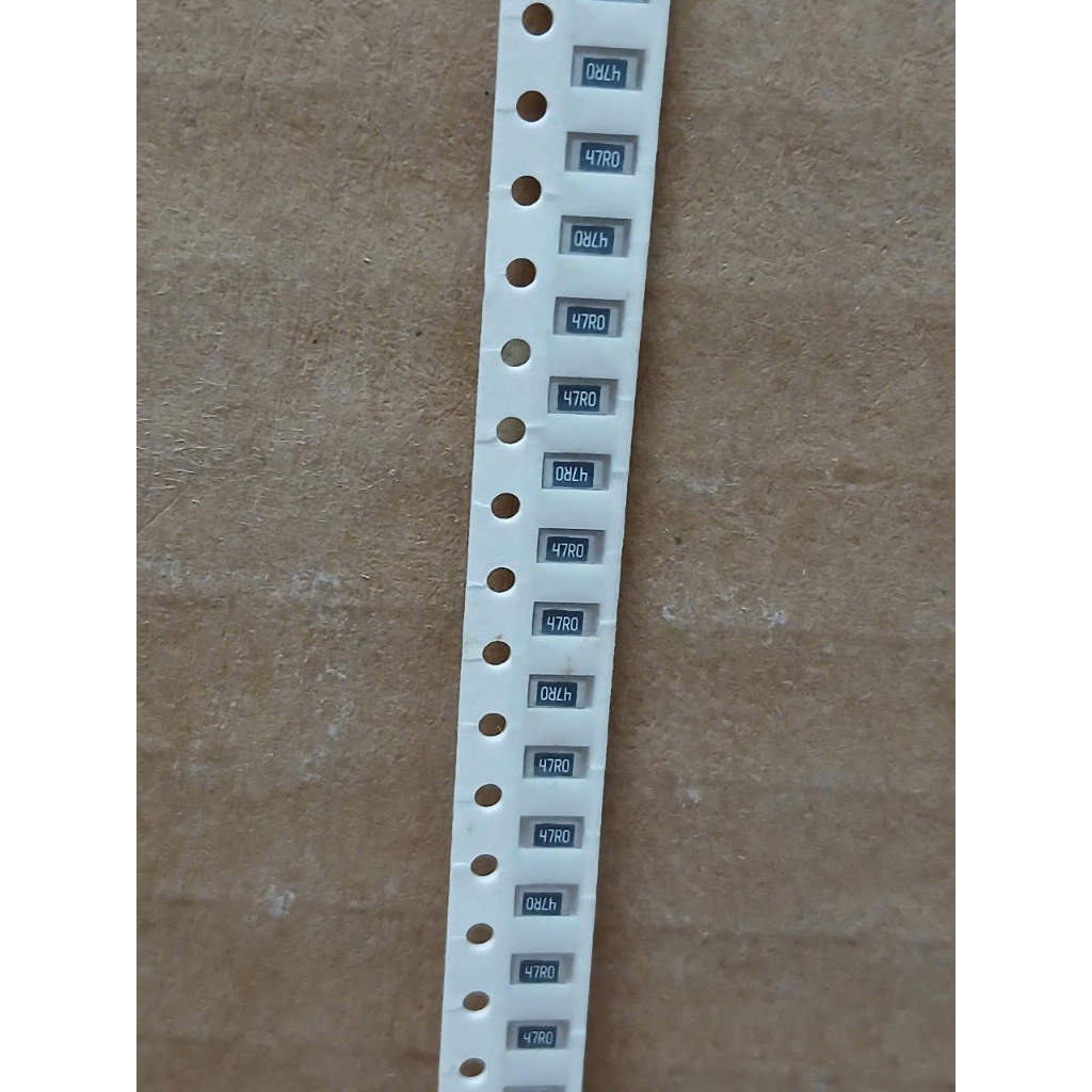 47R0 47Ω Paste Resistor ขนาด 1206 1/4W (100 ตัว)