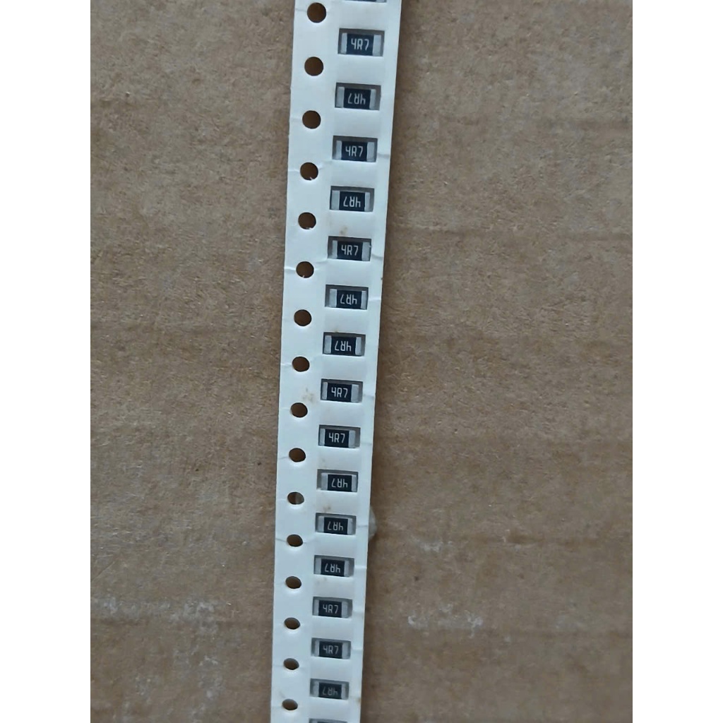 4R7 Paste Resistor ขนาด 1206 1/4W (100 ตัว)