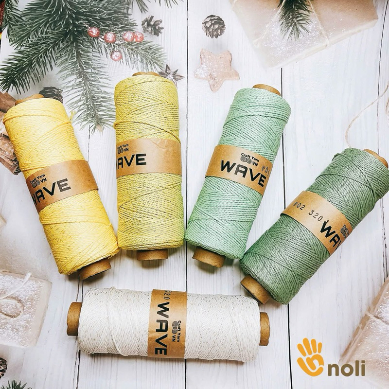 Smooth Wave Yarn 2.5mm (พาเลทสีเต็ม 01-30)