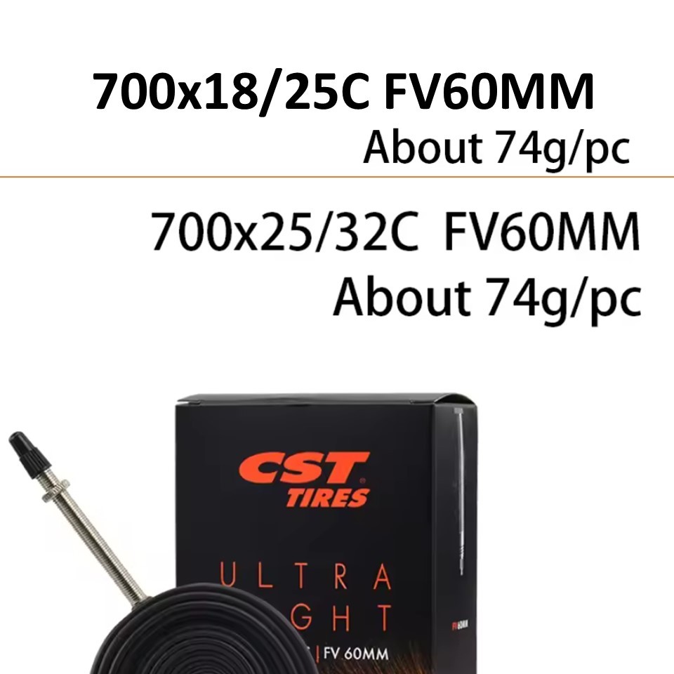 CST ยาง utralight ยางในจักรยาน super light 700x18/25c, 700x25/32c