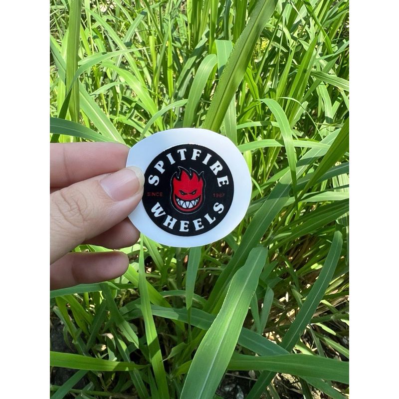 สติ๊กเกอร์พิมพ์ความร้อน ( SPITFIRE WHEELS) สําหรับตกแต่งจักรยานเกียร์คงที่