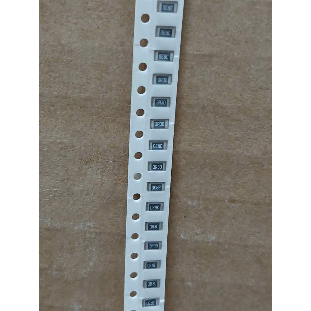 3R30 3.3Ω Paste Resistor ขนาด 1206 1/4W (100 ตัว)