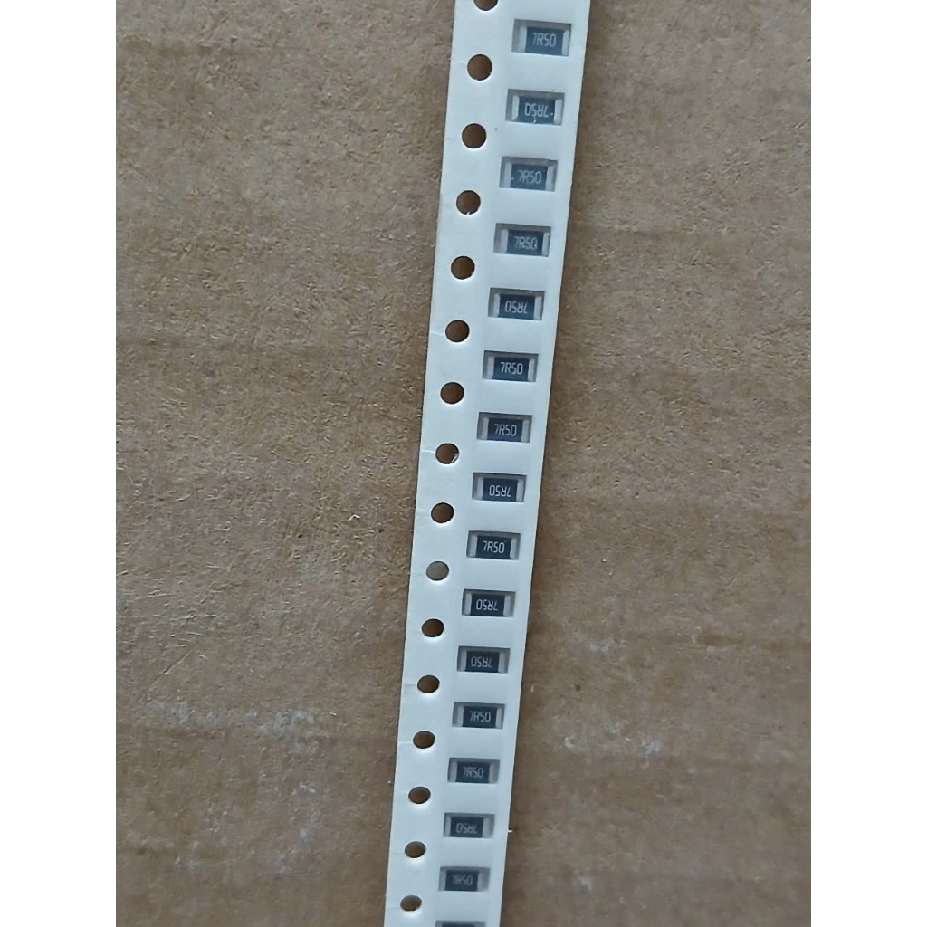 7R50 7R5 Paste Resistor ขนาด 1206 1/4W (100 ตัว)