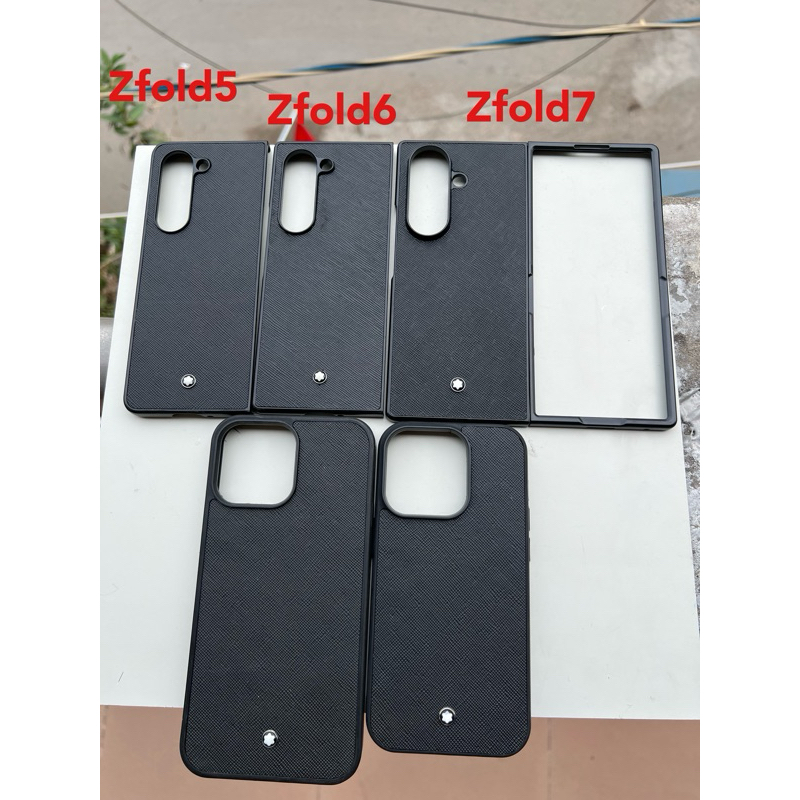 MB Meisterstuck เคสหนังแท้ S25U/Zfold7/6/5/4/3/2/Zflip7/6/5/4/3/2/Samsung/ip17/16/14/13/12/11