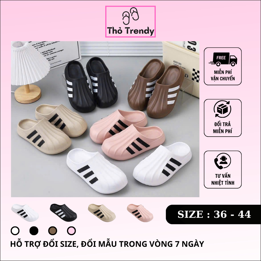 A.didas Adifom Super.star รองเท้าแตะสําหรับบุรุษและสตรี, Adidas Adifom Solid Molded Sandals สูง 4 ซม. Hottrend 2025