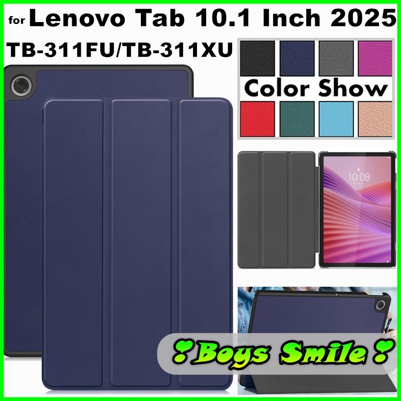 เคสหนังป้องกันสองด้านสําหรับ Lenovo Tab K10 Gen2 Gen 2 10.1 นิ้ว 2025 ZAEK003IN/06JP TB-311FU TB311X