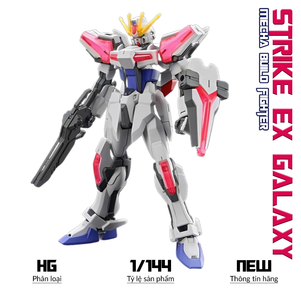 โมเดล HG Strike Exceed Galaxy, 1/144 Mecha Fighter, ปริศนาอัจฉริยะ, ของเล่นพลาสติก