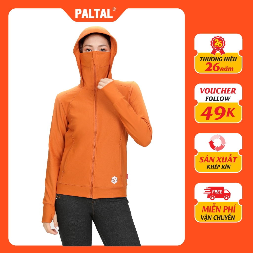 521p 1305 -(ซื้อ 1 แถม 1) PALLA เสื้อแจ็คเก็ตกันแดดผู้หญิงพร้อมหมวกปิเก้ระบายอากาศ Full Sun Shade - 