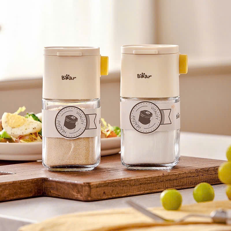 โถเครื่องเทศแก้ว 180ml CX-JW008 BEAR