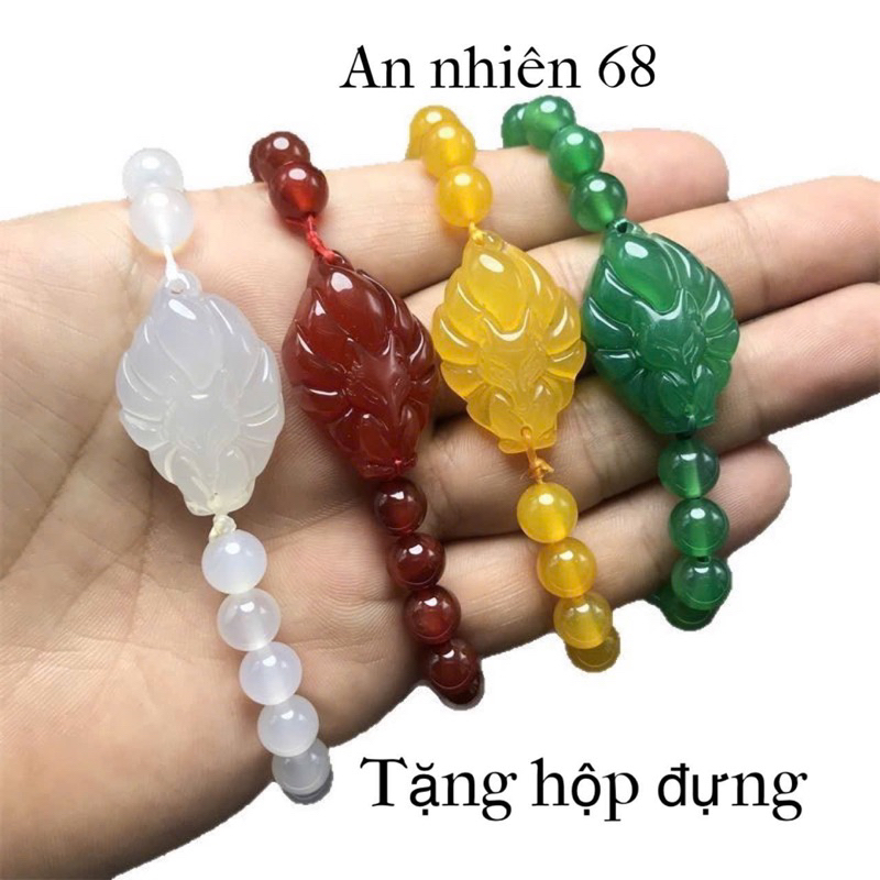 สร้อยข้อมือจิ้งจอกพระเจ้า - พร้อมกล่องนําโชค โชคลาภ