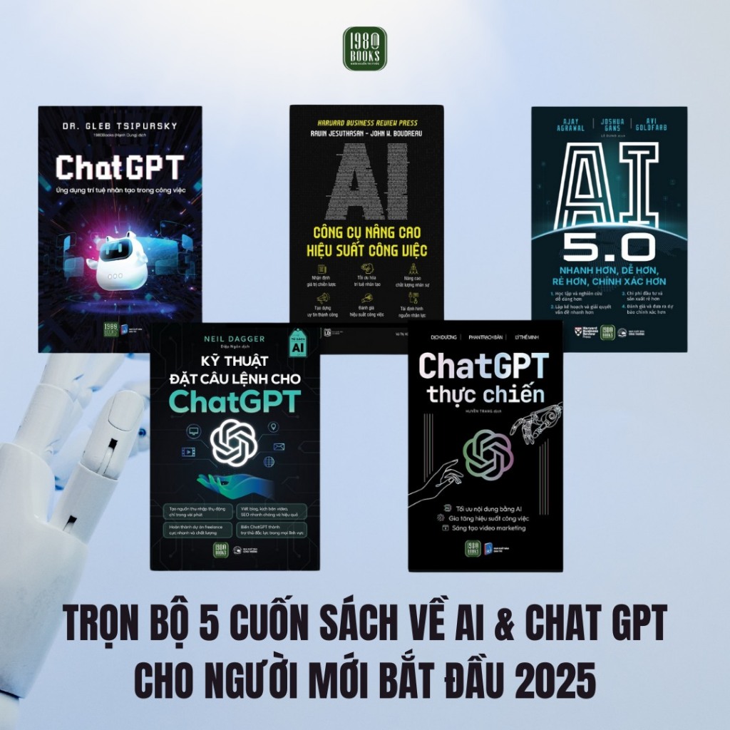 หนังสือ - คอมโบ 5 เล่ม : Real Battle GPT Chat + GPT Chat + Command Senence Setting Techniques for GP